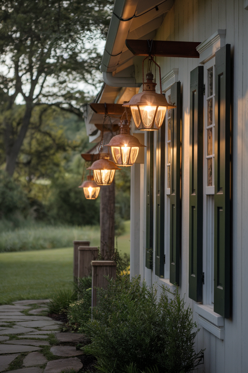 Charming Outdoor Lighting