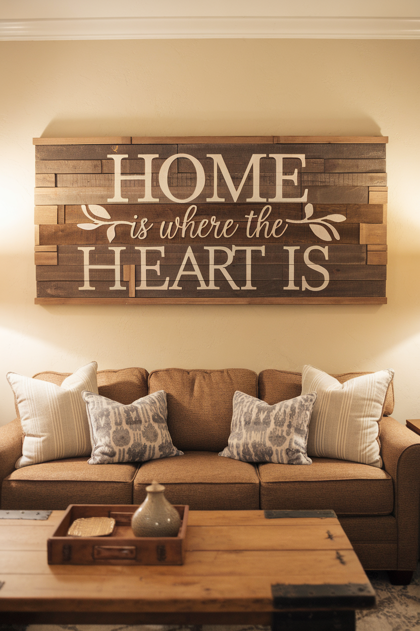 Stylish Wooden Wall Art